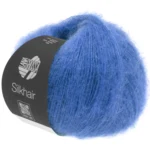 Lana Grossa Silkhair 133 Blu genziana
