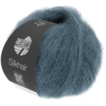Lana Grossa Silkhair 202 Blu fumo