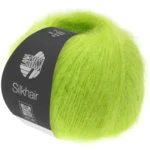 Lana Grossa Silkhair 157 Verde segnale