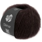 Lana Grossa Silkhair 209 Nero marrone