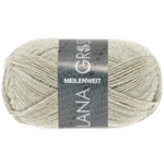 Lana Grossa Meilenweit 50 1301 Beige chiaro melangiato