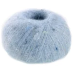 Lana Grossa Natural Superkid Tweed 618 Azzurro chiaro