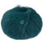 Lana Grossa Natural Superkid Tweed 634 Verde oceano profondo