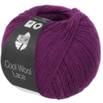 Lana Grossa Cool Wool Lace 67 Rosso violetto