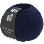 Lana Grossa Cool Wool Lace 23 Blu notte