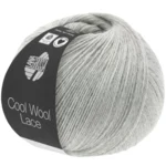Lana Grossa Cool Wool Lace 27 Grigio chiaro