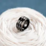 KnitPro Anello Contamaglie Nero