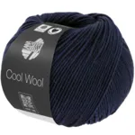 Lana Grossa Cool Wool Mélange 1494 Blu mezzanotte mélange
