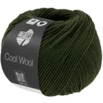 Lana Grossa Cool Wool Mélange 1495 Verde loden mélange