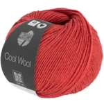 Lana Grossa Cool Wool Mélange 1428 Rosso mélange