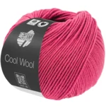 Lana Grossa Cool Wool Mélange 1496 Rosa acceso mélange