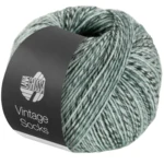 Lana Grossa Vintage Socks 1004 Grigio chiaro/grigio medio/grigio scuro melangiato