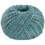 Lana Grossa Vintage Socks 1003 Menta/grigio blu/jeans/petrolio melangiato