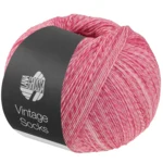 Lana Grossa Vintage Socks 1022 Rosa/fucsia mélange