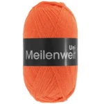 Lana Grossa Meilenweit 100 1396 Rosso zucca