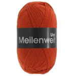 Lana Grossa Meilenweit 100 1400 Marrone cannella