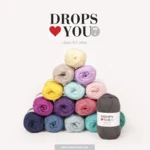 Confezione da 7 filati DROPS Loves You - 19 ngl