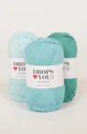 Confezione da 7 filati DROPS Loves You - 19 ngl