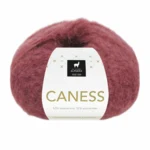 Du Store Alpakka Caness 2510 Bordeaux rossore