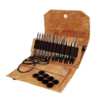 LYKKE Set di Ferri Circolari Componibili Umber, Tan, 13 cm