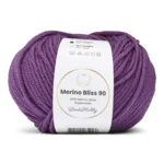 LindeHobby Merino Bliss 90 33 Viola scuro