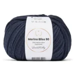 LindeHobby Merino Bliss 90 37 Blu scuro