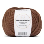 LindeHobby Merino Bliss 90 11 Marrone scuro