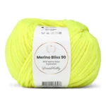 LindeHobby Merino Bliss 90 38 Giallo neon