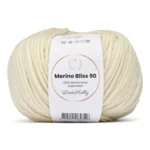 LindeHobby Merino Bliss 90 01 Crema