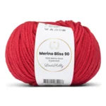 LindeHobby Merino Bliss 90 28 Rosso rubino