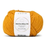 LindeHobby Merino Bliss 115 16 Senape