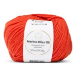LindeHobby Merino Bliss 115 18 Arancione