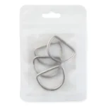 LindeHobby D-ring, 3x25 mm, 4 pezzi