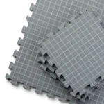 LindeHobby Tappetini per Blocking in Borsa di Feltro con 100 Spilli a T, Grigio