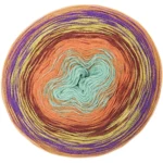Rico Design Creative Wool Dégradé Super 6 12 Arancione-verde
