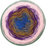 Rico Design Creative Wool Dégradé Super 6 15 Viola-verde