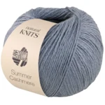 Lana Grossa Summer Cashmere 10 Blu grigiastro
