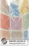256-2 Block Party Blanket by DROPS Design