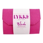LYKKE Set di Ferri Circolari Componibili Blush, Magenta, 13 cm