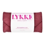 LYKKE Set di Ferri Circolari Componibili Blush, Crimson, 9 cm
