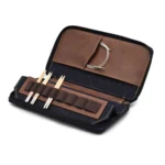 LYKKE Oxford Custodia per Ferri Circolari Intercambiabili, 9 cm Cioccolato