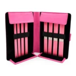 LYKKE Set di Ferri a Doppia Punta Blush, Fucsia, 15 cm (2.00-3.75 mm)