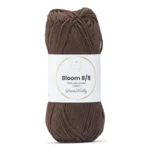 LindeHobby Bloom 8/8 Mercerized Cotton 08 Marrone scuro