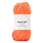 LindeHobby Bloom 8/8 Mercerized Cotton 23 Arancione