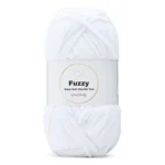 LindeHobby Fuzzy Chenille 01 Bianco