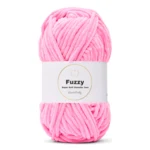 LindeHobby Fuzzy Chenille 48 Rosa neon chiaro