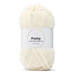 LindeHobby Fuzzy Chenille 10 Crema (Beige chiaro)