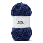 LindeHobby Fuzzy Chenille 17 Blu navy