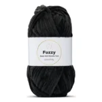 LindeHobby Fuzzy Chenille 02 Nero