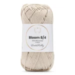 LindeHobby Bloom 8/4 Mercerized Cotton 39 Grigio perla
